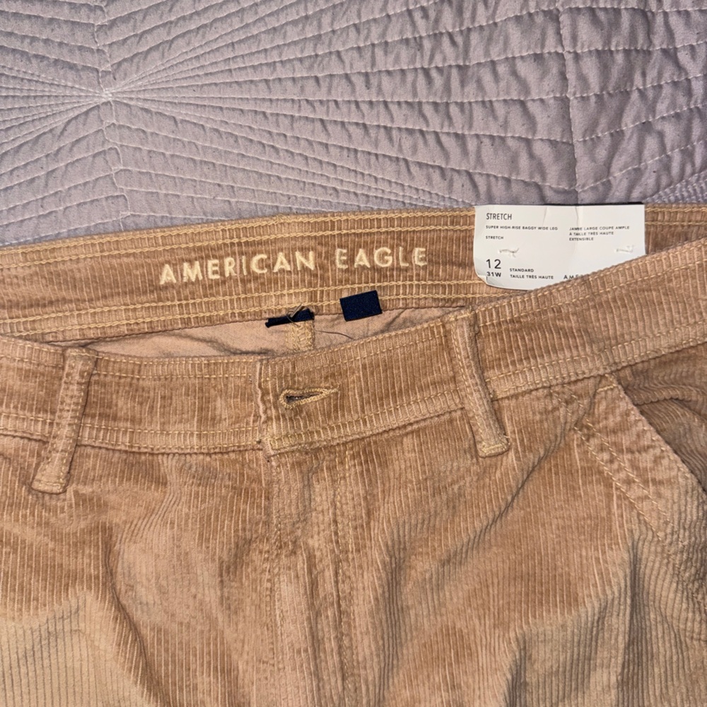 Tan Corduroy Pants - Picture 5 of 6